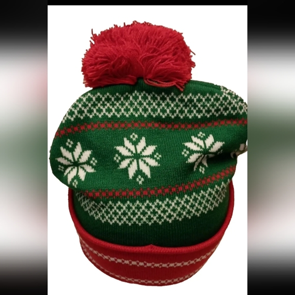 Dr. Seuss Grinch Stole Christmas Winter Knit Beanie Cap Hat Cuff OSFM New - Picture 4 of 4